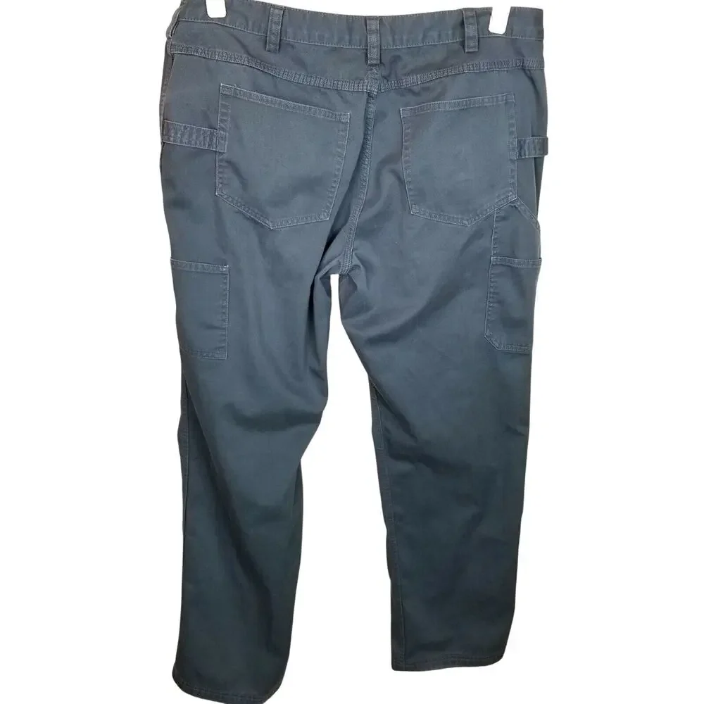 Vintage Duluth Trading Co Mens Straight Leg Jeans Size 40x34 Gorpcore Rugged